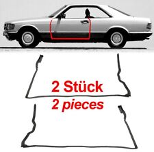 2 Stück Mercedes C126 SEC Türdichtungen W126 Coupe Tür Dichtungen Türgummis SATZ