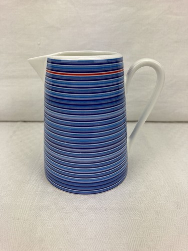 Krug blau rot - , dibbern