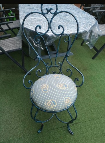 Gartenstuhl eisen barock stil - gartenstuhl,