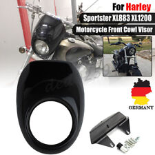 Scheinwerfer Verkleidung Maske Für Harley Sportster Dyna XL 883 1200 Lampenmaske