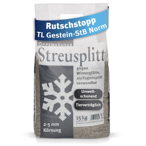 Streusplitt 15kg 5mm - streusplitt, 2-5mm