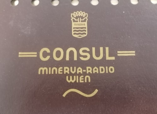 Röhrenradio rückwand minerva - röhrenradio,