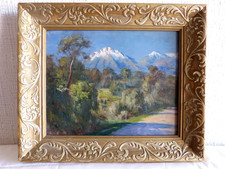 Altes Ölbild Provenzalische