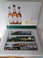 Bitburger mini Werbetruck, Showbox 3er Stet Darauf fahren Genießer ab 1:87  OVP