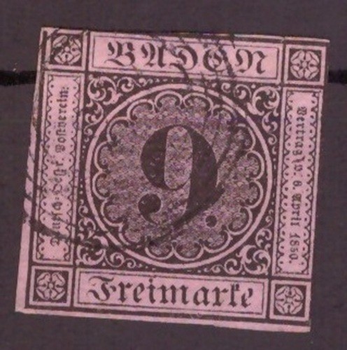 Baden minr gestempelt - minr,