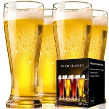 Beer Glasses 16 oz Pint