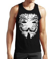 Vendetta See Tank Top neu Vintage Kult Fashion Film Horror Fun Figur Grunge