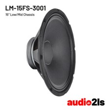 Stagetone LM-15FS-3001 Low/Mid Woofer Basslautsprecher 15", 350W AES, 8 Ohm