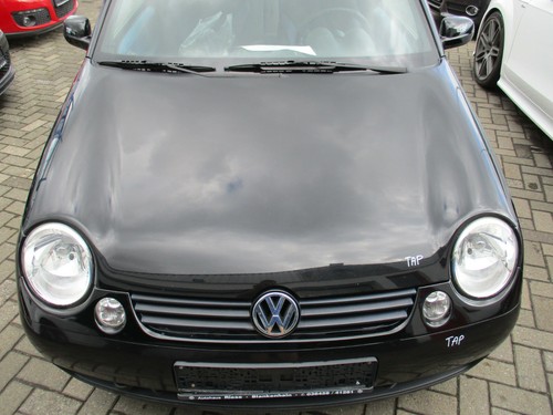 Motorhaube lupo unischwarz - motorhaube,