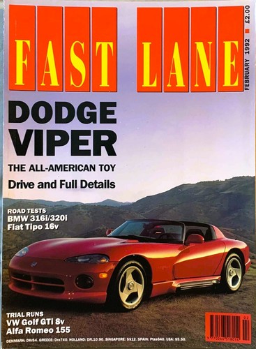 Fast lane magazine feb 1992 - magazine, feb-1992