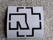 Rammstein Aufkleber 10cm x