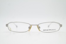 Vintage Brille Armani 236 930 Silber Eckig Brillengestell eyeglasses