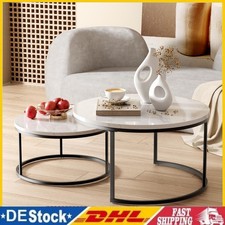 Couchtisch Rund 2er Set