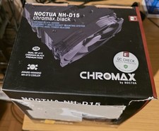 Noctua NH-D15 Chromax.black CPU-Kühler 12V - Schwarz (NH-D15 CH.BK)