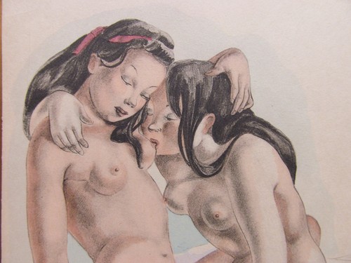 Vintage erotik lesbische - vintage,