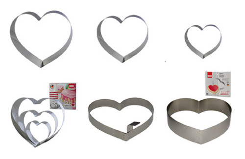 Lares backformen herz form - lares,