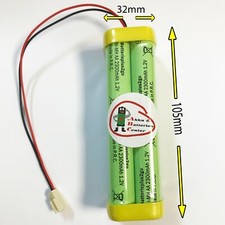 Sende Akku 2300mAh 9,6V |  F-14 bis FC-18 Robbe Futaba F-Serie Molex Stecker