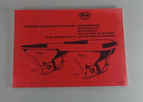 Teilekatalog vicon - teilekatalog,