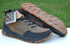 Clarks Neu mit Karton wasserdichte Herrenstiefel ATL TREK HI GTX dunkeloliv Kombi UK 8 / EU 42