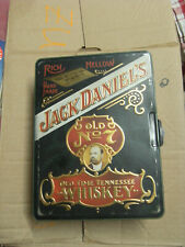 Vintage JACK DANIELS alte Poker Box  mit CHIPS , JD. Kartenspiel und Armbinde