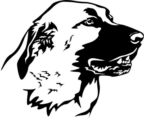 Kangal karabash aufkleber - aufkleber,