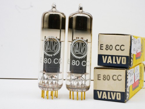 Matched pair e80cc - matched, valvo