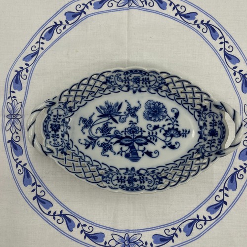 Zwiebelmuster durchbruchschale - zwiebelmuster,