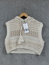 Zara Top Damen Größe M Creme