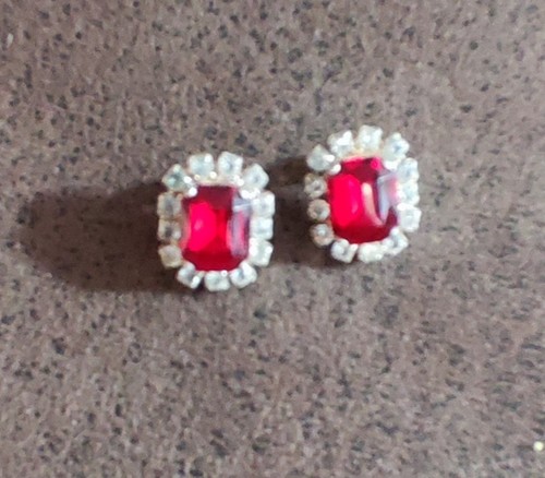 Ohr clips mit - ohr, rot