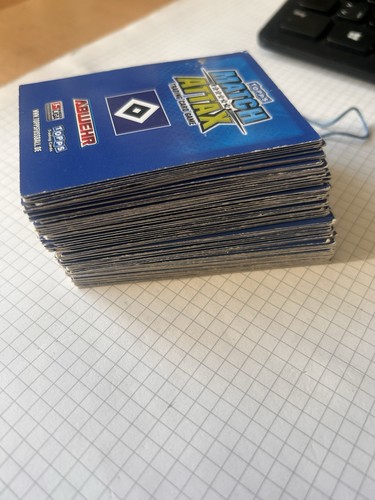 Sammelkarten match attax blau - match,
