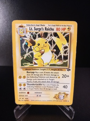 Pokemon surge s - pokemon, raichu