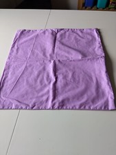 Kissenbezug Baumwolle ca. 50 x 50 cm flieder wenig gebraucht