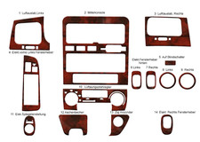 Armaturenbrett Verkleidung Zierleisten in Holzoptik für Toyota Corona 1997-2003