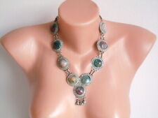 Berber Tuareg Kette Collier Schmucksteine Rund 105,6 g/46 cm