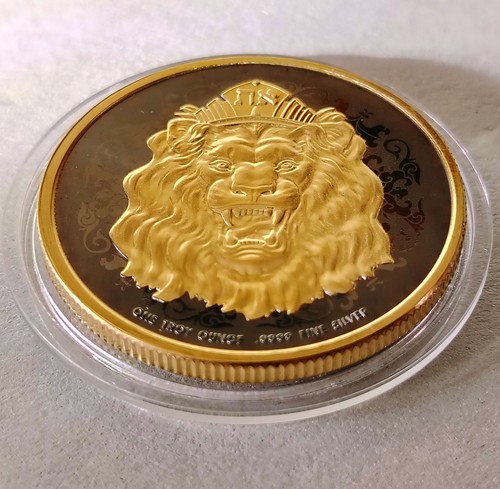 999 silbermünze roaring - 1,
