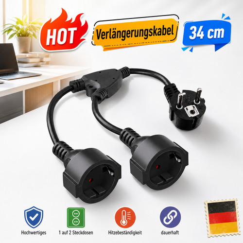 Schuko stromadapter - schuko,