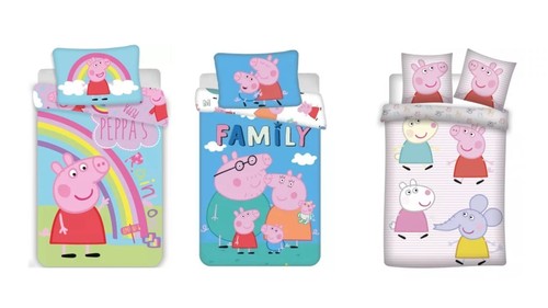 Peppa pig bettwäsche - peppa, tlg
