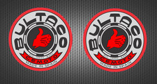 2x BULTACO Vinyl Aufkleber