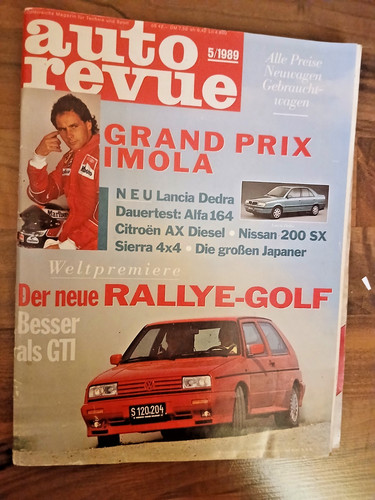 Auto revue 1989 grand prix - auto,