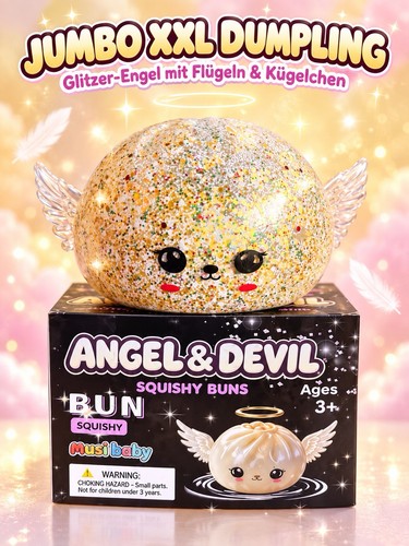 Dumpling squishy engel - dumpling,