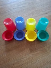 Tupperware Eierbecher Junge Welle mit Thermofunktion 4'er Set Eierfreunde