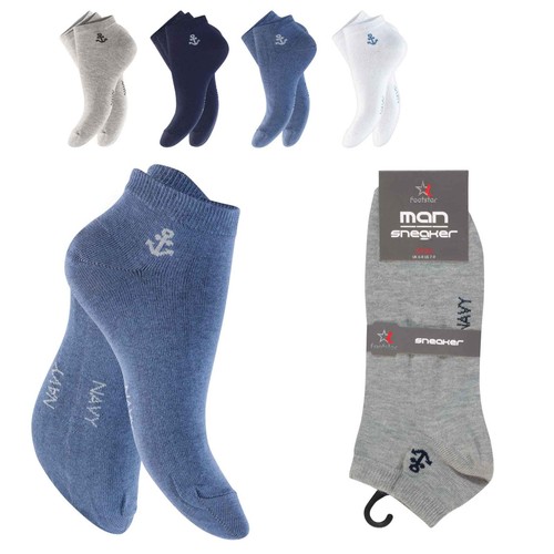 Damen herren sneaker socken - &,