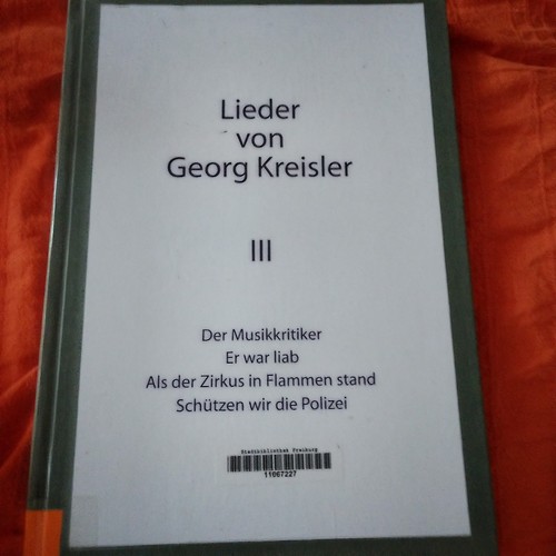 Noten lieder von georg - lieder,