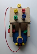 Kinder / Baby Spielzeug Holz Schiff Hammerspiel