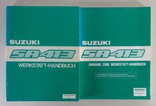 Werkstatthandbuch + Nachtrag Suzuki Swift Typ AA | SA 413 Stand 1983 - 1986