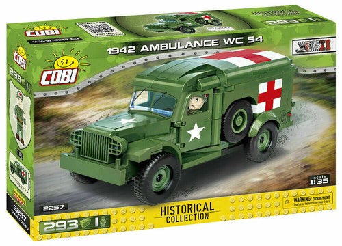 Cobi 2257 1942 ambulance 54 - cobi, wc
