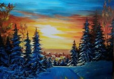  Original Winterlandschaft