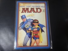 Blechschild 20x30, MAD, Alfred E. Neumann, Batman und Robin, COMIC, Poster K2