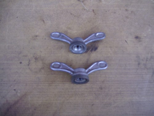 Flügelmuttern vorderrad - 2x, (