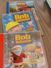 3 CD Bob der Baumeister - Yo wir schaffen das, Buddels Lehmhütte, Weihnachtsmann